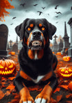 Greater Swiss Mountain Dog - Best of Breed DCR Halloween Outdoor House and Garden Flag