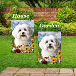 Havanese Cream - Best of Breed  Summer Fields Outdoor House and Garden Flag