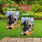 Irish Wolfhound Grey - Best of Breed  Summer Fields Outdoor House and Garden Flag