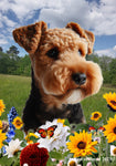 Lakeland Terrier - Best of Breed  Summer Fields Outdoor House and Garden Flag