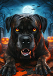 Mastiff Brindle - Best of Breed DCR Halloween Outdoor House and Garden Flag