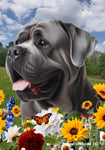 Mastiff Silver -  Best of Breed  Summer Fields Outdoor House and Garden Flag