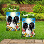 Papillion Black/White - Best of Breed  Summer Butterflies Outdoor House and Garden Flag