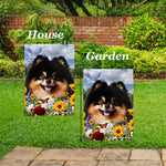 Poodle Black/Tan -  Best of Breed  Summer Fields Outdoor House and Garden Flag