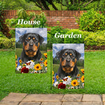 Rottweiler - Best of Breed  Summer Fields Outdoor House and Garden Flag