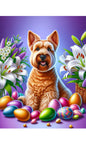 Scotty Wheaten - Best of Breed DCR Easter Holiday    Outdoor House and Garden Flag