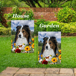 Sheltie Sable - Best of Breed  Summer Fields Outdoor House and Garden Flag