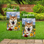 Shiba Inu - Best of Breed  Summer Fields Outdoor House and Garden Flag