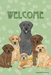 Labrador - Best of Breed Pipsqueak Productions Outdoor Flag