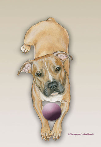 Pit Bull - Best of Breed Pipsqueak Productions Outdoor Flag