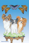 Papillons - Best of Breed Pipsqueak Productions Outdoor Flag