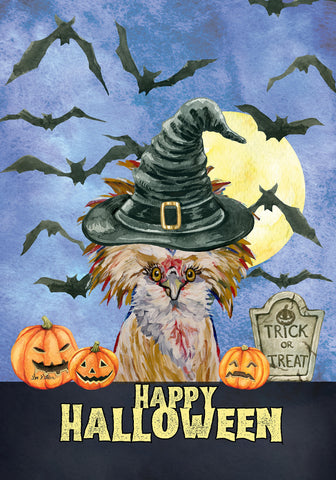 Chicken - Hippie Hound Studio Best of Breed Halloween House and Garden Flag