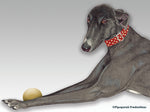 Greyhound Black - Best of Breed Dog Breed Fleece Blanket