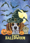 Cavalier King Charles Blenheim - Hippie Hound Studio Best of Breed Halloween House and Garden Flag