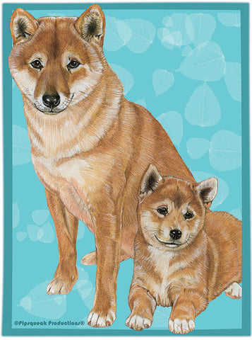 Shiba Inu - Best of Breed Dog Breed Fleece Blanket