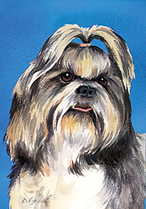 Shih Tzu - Best of Breed Outdoor Portrait Flag - $17.95