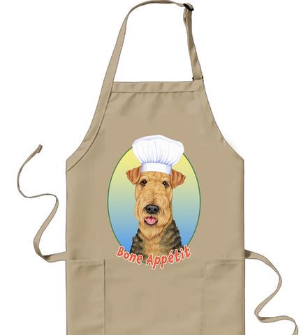 Airedale - Tomoyo Pitcher Cookin' Apron