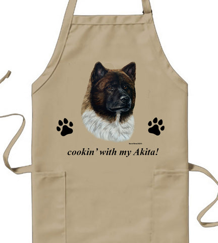 Akita - Best of Breed Cookin' Aprons