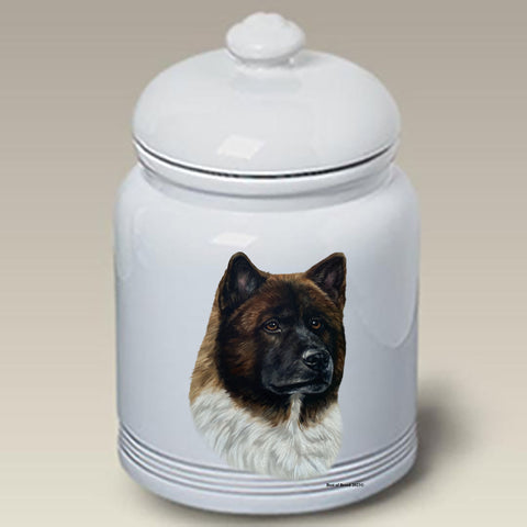 Akita - Best of Breed Dog and Cat Treat Jars