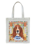 Basset Hound - Tomoyo Pitcher   Dog Breed Tote Bags