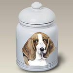 Basset Hound - Best of Breed Stoneware Ceramic Treat Jars