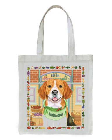 Beagle - Tomoyo Pitcher   Dog Breed Tote Bags