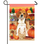 Beagle - Best of Breed Autumn Harvest Outdoor Flag