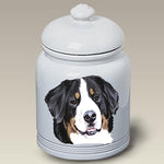Bernese Mountain Dog - Best of Breed Stoneware Ceramic Treat Jars