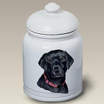 Black Labrador - Best of Breed Stoneware Ceramic Treat Jars