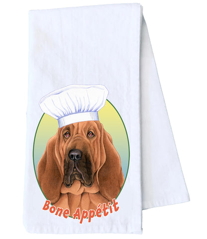 Bloodhound - Tomoyo Pitcher Flour Sack Towel  Size 28" x 28" 100% Cotton