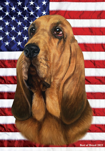 Bloodhound - Best of Breed All-American III Outdoor Flag