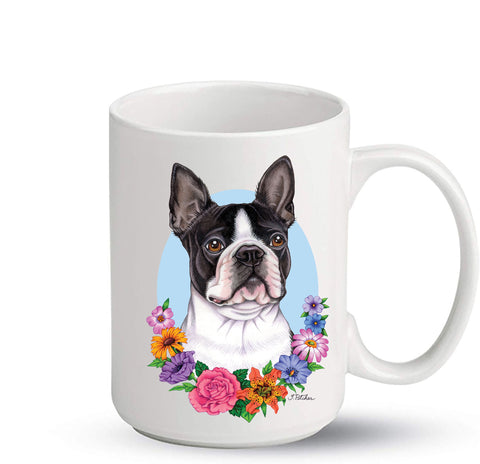 Boston Terrier - Best of Breed Ceramic 15oz Coffee Mug
