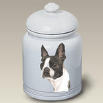 Boston Terrier - Best of Breed Stoneware Ceramic Treat Jars