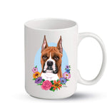 Boxer Fawn Cropped - Best of Breed Ceramic 15oz Coffee Mug