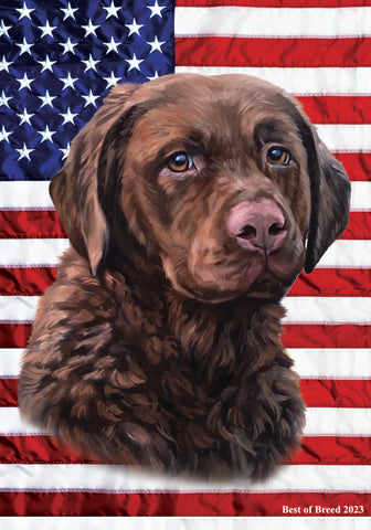 Chesapeake Bay Retriever - Best of Breed All-American III Outdoor Flag