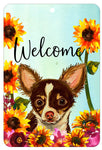 Chihuahua - HHS Welcome Indoor/Outdoor Aluminum Sign 8" x 12"