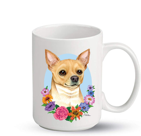 Chihuahua Tan - Best of Breed Ceramic 15oz Coffee Mug
