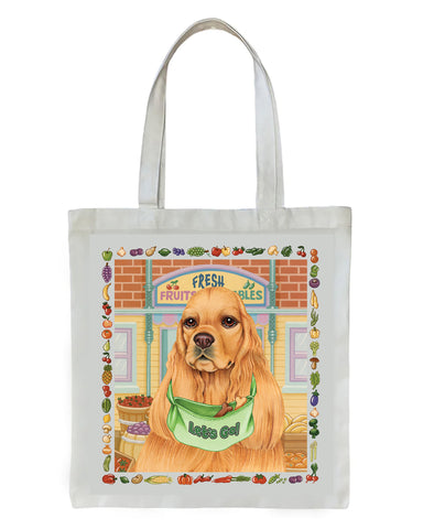 Cocker Spaniel - Tomoyo Pitcher   Dog Breed Tote Bags