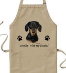 Dachshund Black/Tan - Best of Breed Cookin' Aprons