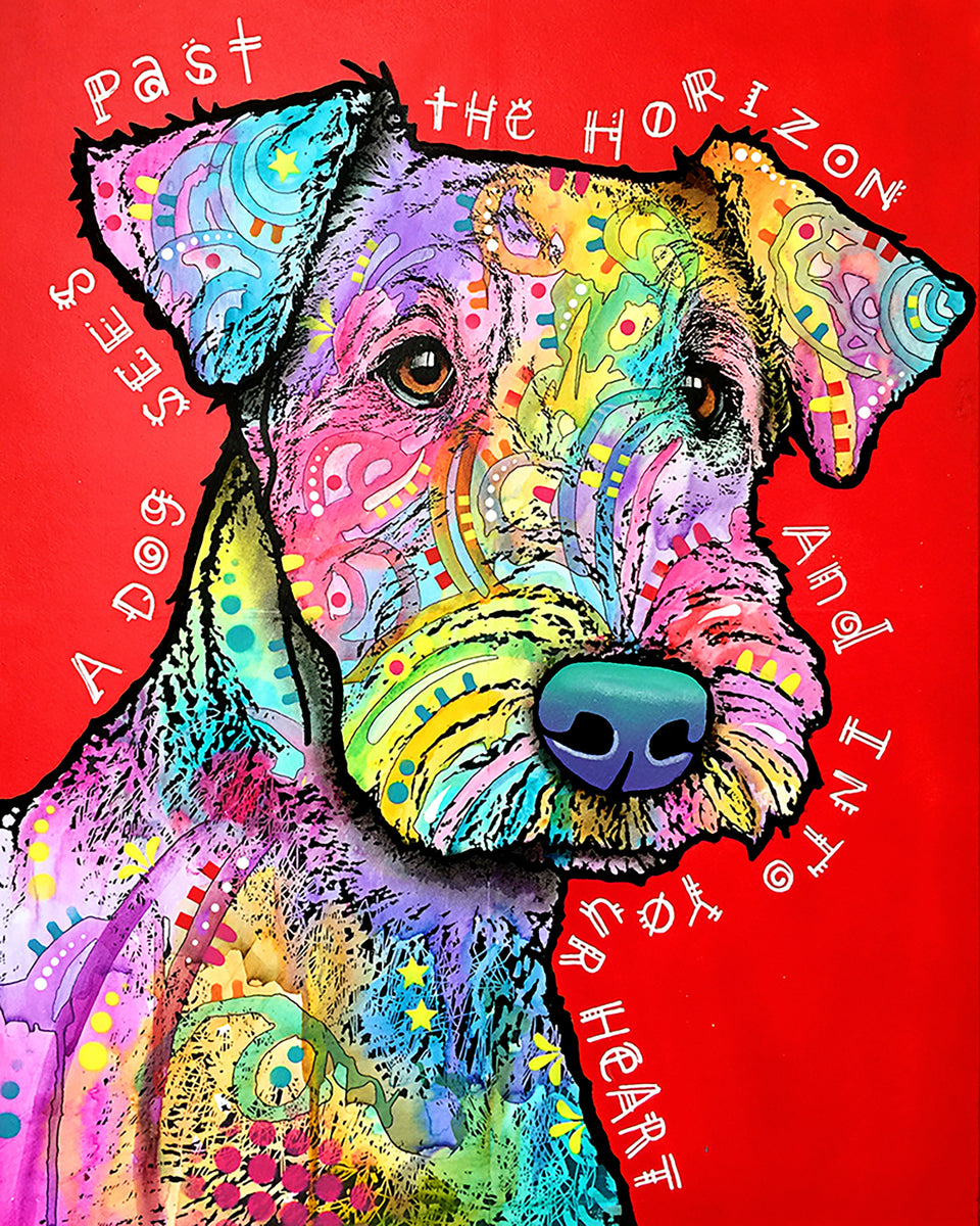 Fox terrier best of breed dean russo house and garden flags