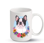 French Bulldog White/Black - Best of Breed Ceramic 15oz Coffee Mug