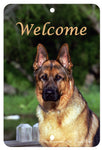 German Shepherd - Best of Breed  Indoor/Outdoor Aluminum Sign 8" x 12"