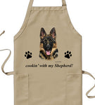 German Shepherd  - Best of Breed Cookin' Aprons