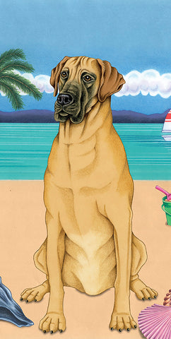 Great Dane - Best of Breed Terry Velour Microfiber Beach Towel 30" x 60"