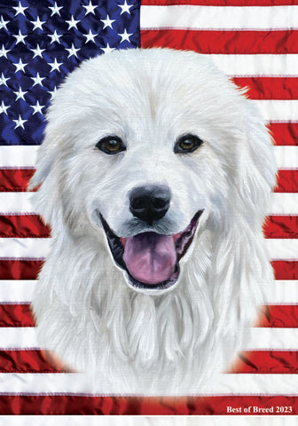Great Pyrenees - Best of Breed All-American III Outdoor Flag
