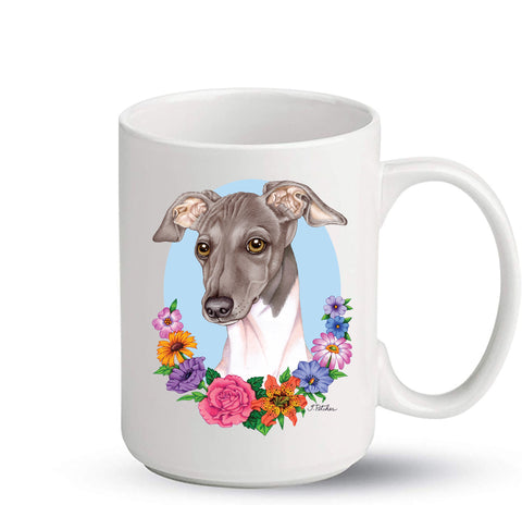 Italian Greyhound - Best of Breed Ceramic 15oz Coffee Mug