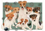 Jack Russells - Best of Breed Dog Breed Fleece Blanket