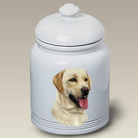 Yellow Labrador - Best of Breed Dog and Cat Treat Jars