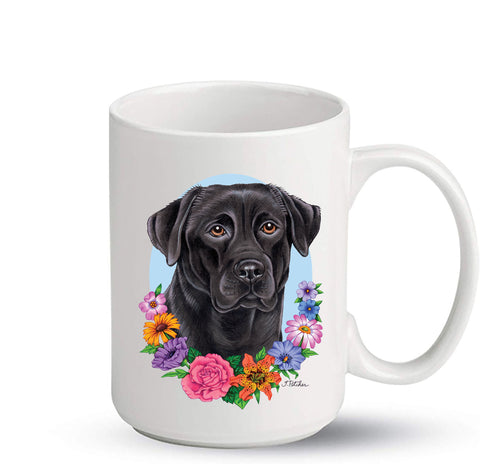 Black Labrador - Best of Breed Ceramic 15oz Coffee Mug