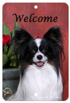 Papillon - Best of Breed  Indoor/Outdoor Aluminum Sign 8" x 12"